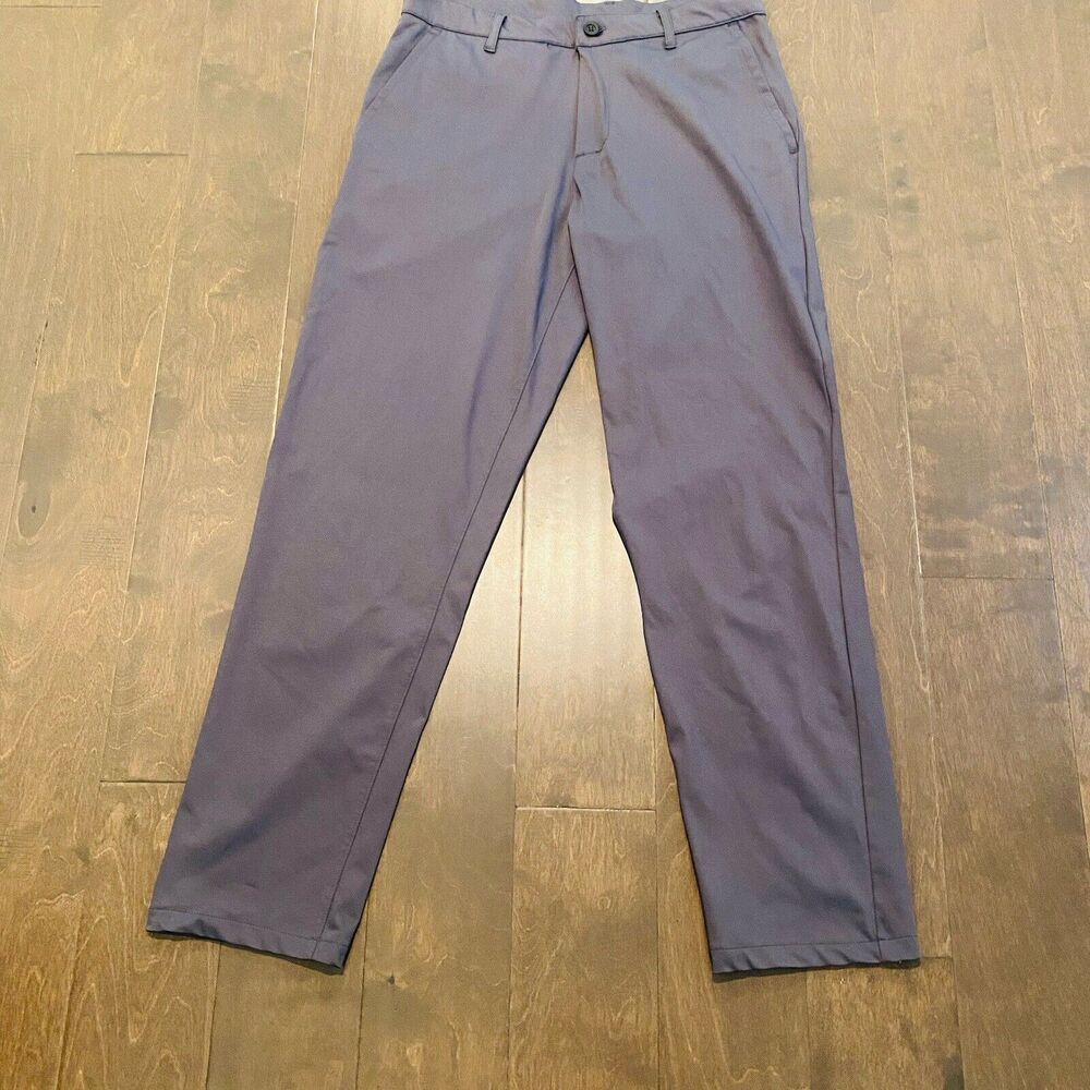 Zelos Golf Pants Mens Size 32 Grey Chino Performance Wrinkle Resistant